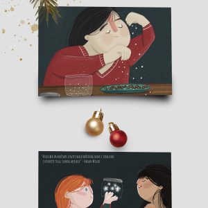 Ilustrirane božićne čestitke