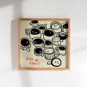 Ilustrirani poster za dom