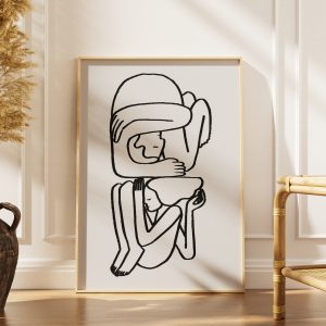 Ilustrirani poster za dom