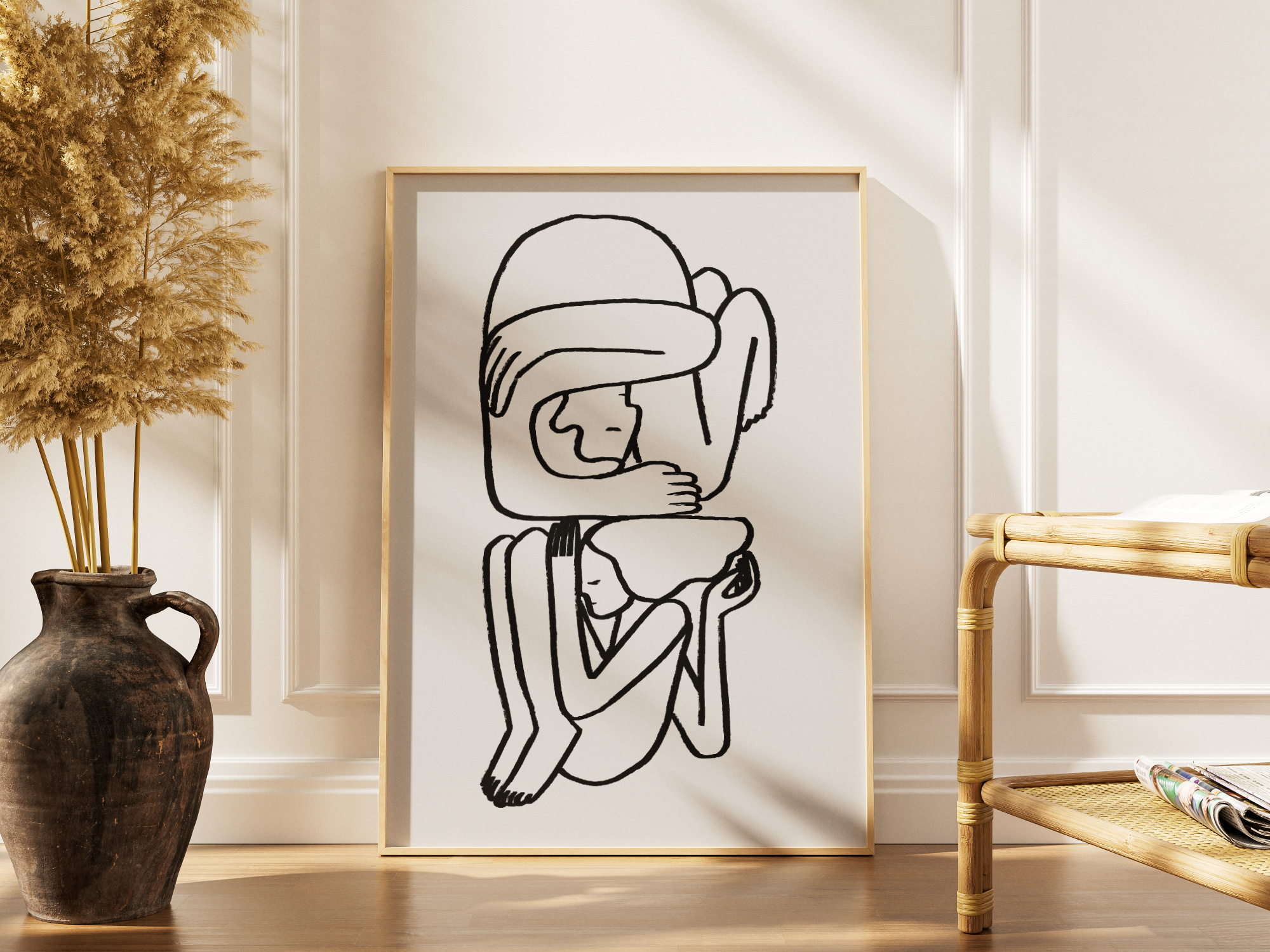 Ilustrirani poster za dom